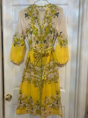 ANNA CATE
Lemon Summer Riley Caftan Dress